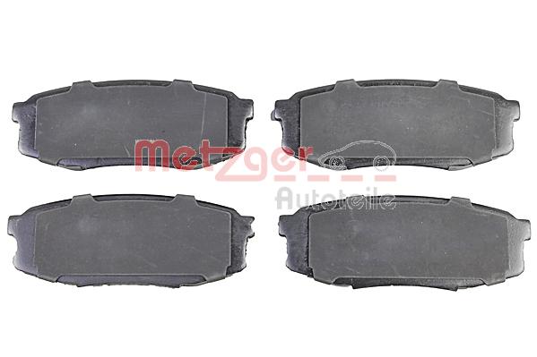 METZGER 1170875 Bremsbelagsatz, Scheibenbremse